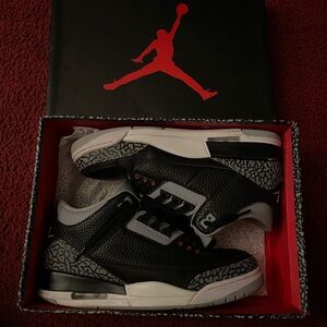 Jordan 3 black cement